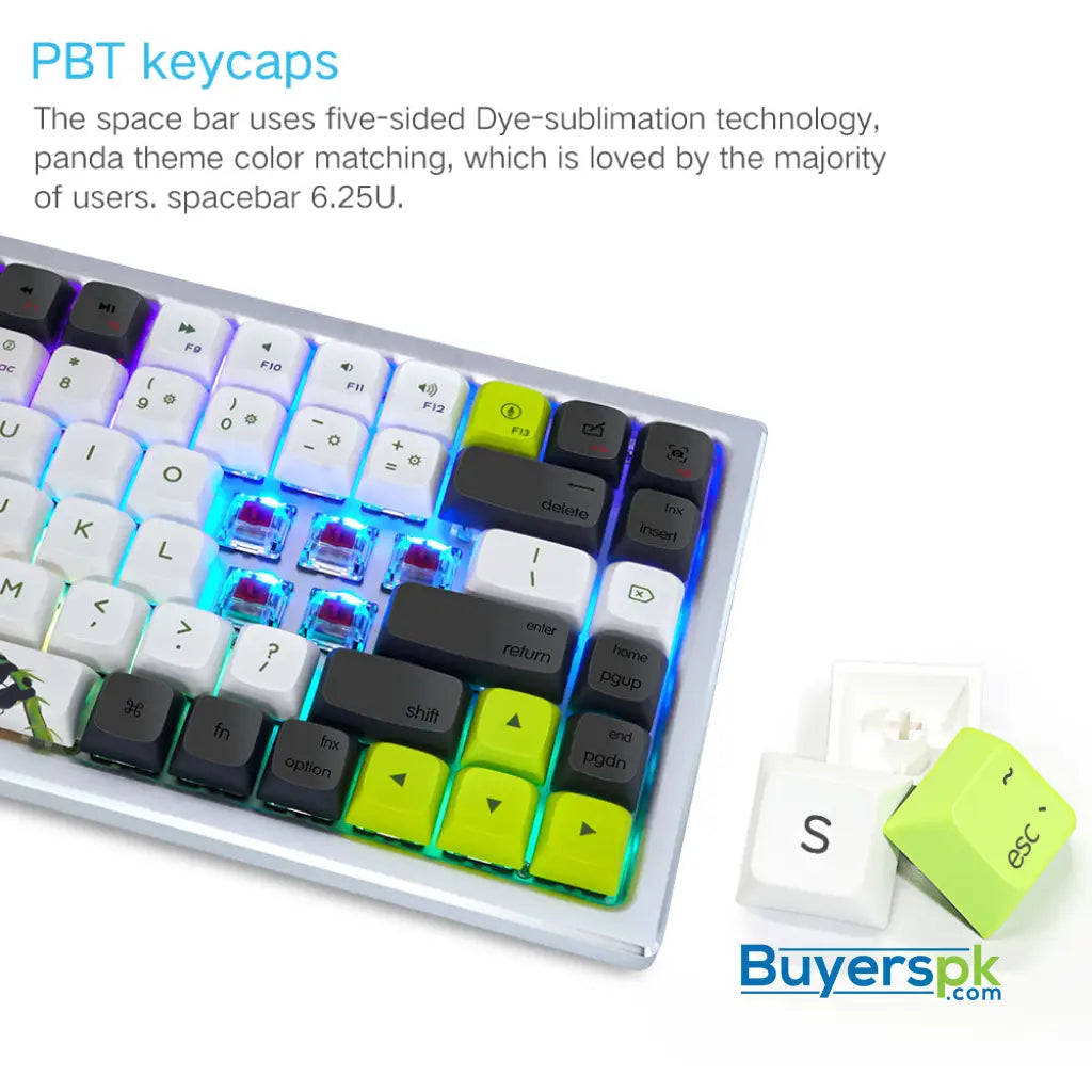 Sk84s Panda (gk1 Keycaps) Switches: Yellow - gaming keyboard Price in Pakistan Sk84s Panda (gk1 Keycaps) Switches: Yellow - gaming keyboard Price in Pakistan